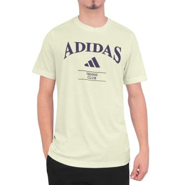 Imagem de Camiseta Adidas Heritage Graphic Tee Branco Off-Masculino