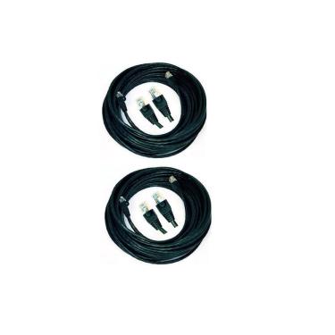 Imagem de Kit C/2 Cabos De Rede Internet Lan Montado 20Mts -