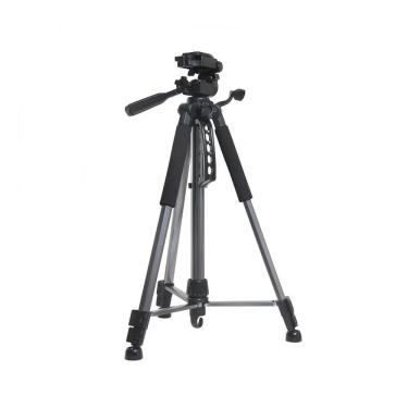 Imagem de Tripé Fotográfico Profissional em Alumínio para Câmeras e Iluminação - 1,50m