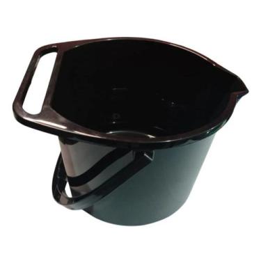 Imagem de Balde Plástico 15 Litros Ergonômico Reforçado Bico Dosador - Helsim, P