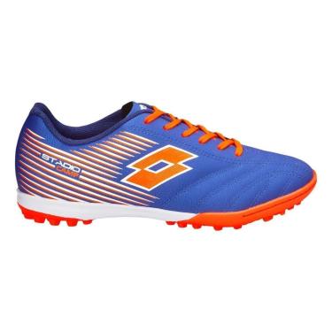 Imagem de Chuteira Society Infantil Menino Lotto 10702 Stadio Camp B700 Marinho-Masculino