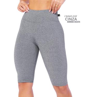 Imagem de Bermudas Fitness Suplex Feminina Cintura Alta Academia Pronta Entrega-Feminino
