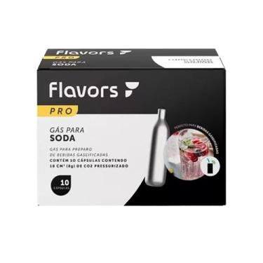 Imagem de Cápsulas para Soda Flavors Pro para Sifão 10un