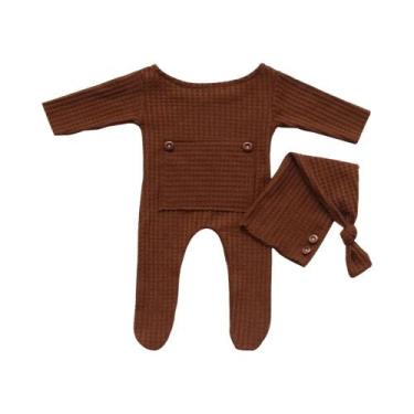 Imagem de Acessórios Para Fotografia De Bebês Recém-nascidos, Macacão, Roupa Par