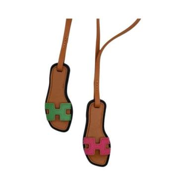 Imagem de Pingente De Bolsa Mini H Em Couro PU Cor Doce, Acessório Feminino Cria