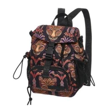 Imagem de Bolsa Farm Pipoquinha Pantera Boho 78322236 Preto-Feminino