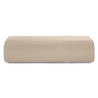 Imagem de Lençol Com Elástico Solteiro Altenburg Toque Acetinado Slim Bege