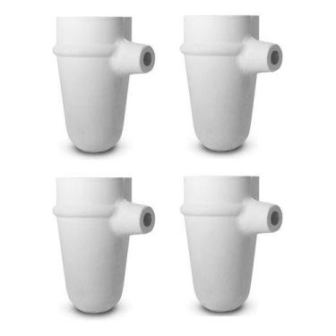 Imagem de Protecni - Kit 4 Cadinho P/ Centrífuga À Indução Fundição 75mm Protécn