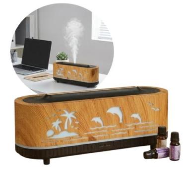 Imagem de Difusor de Aromas e Umidificador de Ar em chama Led - NOVAVIDA