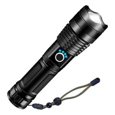 Imagem de Lanterna Tática Led Zoom C/ Indicador De Bateria Lanterna Pr - Fluorel