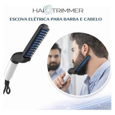 Imagem de Prancha Alisadora Barba Cabelo Modelling Comb Pente Elétrico - Congrat