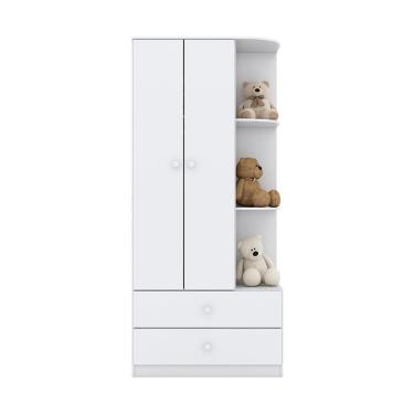 Imagem de Guarda-Roupa Roupeiro Henn Labirinto 2 Portas e 2 Gavetas I117