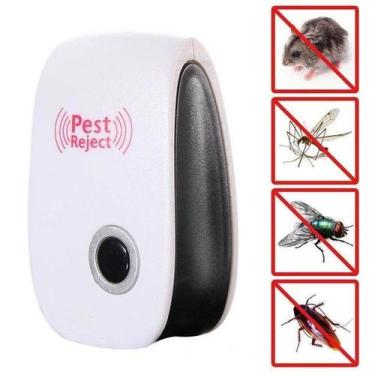 Imagem de Repelente de Tomada Eletrônico Pest Reject Bivolt Espanta Insetos Rato