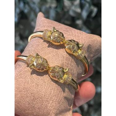 Imagem de Bracelete de Tigre Cristal - Semijoia - 01 Unidade - no-brand