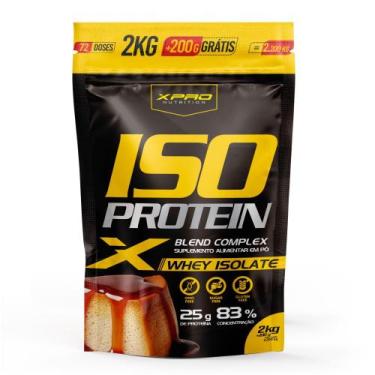 Imagem de Whey Protein Isolado Iso Blend Complex Zero Açucar 2.200kg Xpro Nutrit