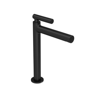 Imagem de Torneira de Bancada Beta 1189.BL109.MT Monocomando Bica Alta em Metal Acabamento Black Matte Preto Deca