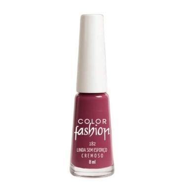 Imagem de Esmalte Color Fashion Cremoso Cor 182 Linda Sem Esforço 8ml