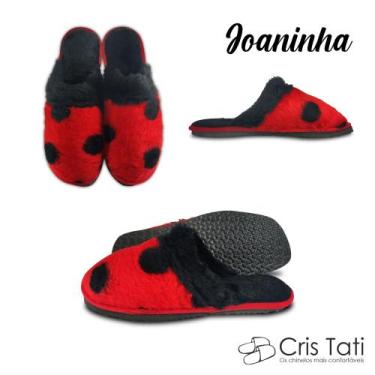 Imagem de Pantufa De Inverno Unissex Pelúcia Macia E Confortável Antiderrapante 