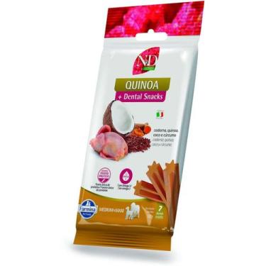 Imagem de Petisco N&D Quinoa Dental sabor Codorna Coco e Cúrcuma Cães de Raças M