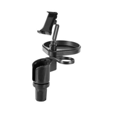 Imagem de Suporte De Copo Ajustável Para Carro Com Suporte Para Telefone E Table
