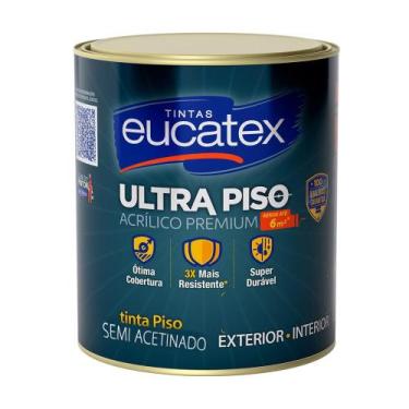 Imagem de Tinta Ultra Piso Eucatex Premium 900ml, Muito Mais Resistente, Acetina