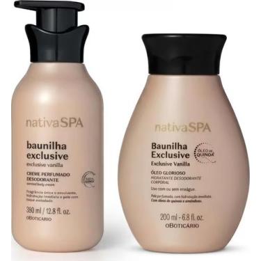 Imagem de Combo Baunilha Exclusive: Creme Perfumado + Óleo Corporal - Boticário