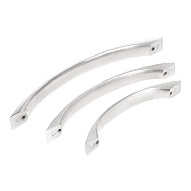 Imagem de 1 pc liga de alumínio móveis de gabinete de guarda-roupa puxão puxador puxar cômoda decorativa gaveta cozinha knob 96/128 / 160mm YYDFPIIA (Color : Size C)