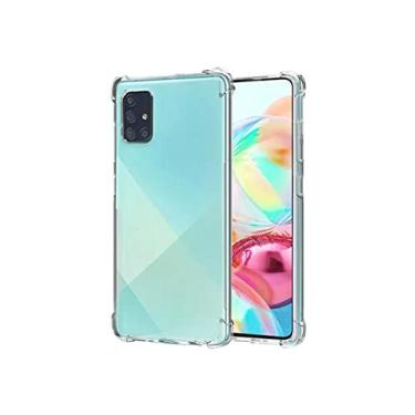 Imagem de Capinha Antichoque Transparente Compatível com Samsung Galaxy A71 A715