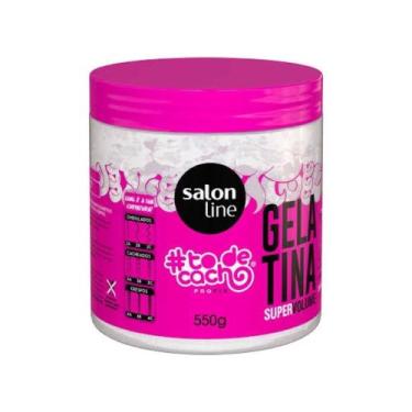 Imagem de Gelatina Rosa Salon Line Todecacho Vai Ter Volume Sim Super Volume 550