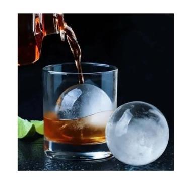 Imagem de Forma Gelo Esfera Bola Silicone Grande Redonda Bar Whisky - Clink