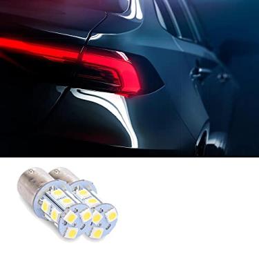 Imagem de Lâmpada Led Ré Traseira Freio Caminhão Ba15s 13 Leds 5050