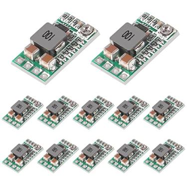 Imagem de Alinan 12 peças 5V CC Regulador Módulo de Energia Mini Conversor Buck Redutor de Tensão Ajustável DC para DC 4,5 - 24V 12V 24V a 5V 3A Volt Regulador de Tensão Reduzida Transformador de Fonte de Alimentação
