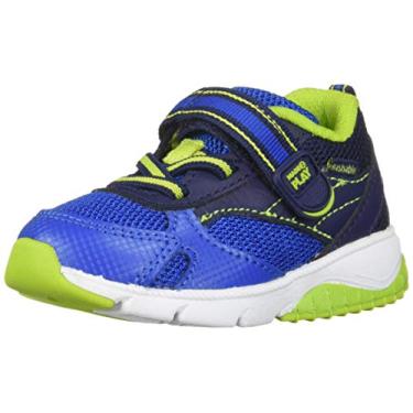 Imagem de Stride Rite Bebê feminino M2P Indy (infantil), Azul marino, 4 X-Wide Toddler