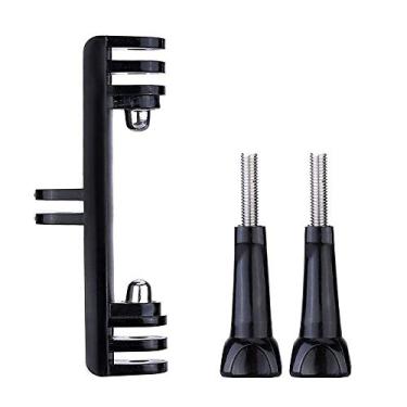 Imagem de Adaptador e Suporte para Duas Câmeras ou Flash GoPro Hero SJCam Xiaomi