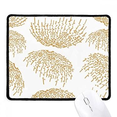 Imagem de Mousepad branco da cultura japonesa outono borda costurada tapete de borracha para jogos