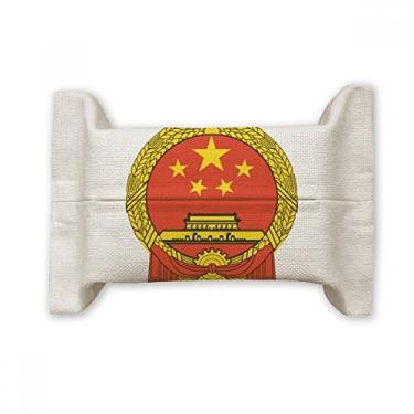Imagem de Bolsa de linho de algodão com emblema da China National Country