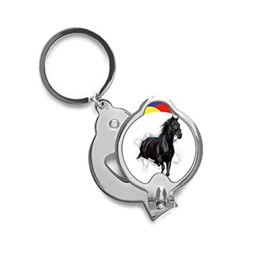 Imagem de Cortador de unhas afiado de papel para quebrar os choques de cavalos, cortador de unhas de aço inoxidável