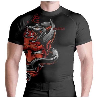 Imagem de Rash Guard Red Samurai MC Atlética Esportes