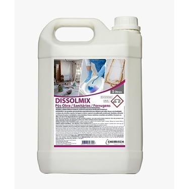 Imagem de Dissolmix Desincrustante Pós Obra Limpador Concentrado 5 Litros