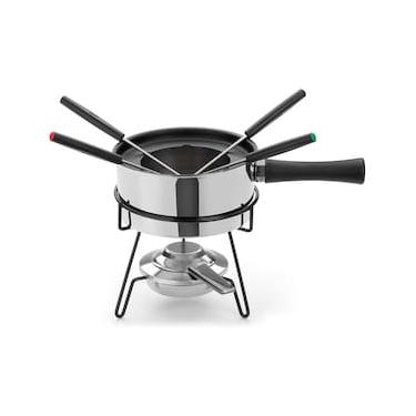 Imagem de Aparelho de Fondue Forma Mont Blanc 9 Peças - Inox