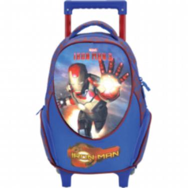 Imagem de Mochilete Mochila de Rodinha + Estojo Duplo Iron Man Jarvis Referência 4520 Xeryus