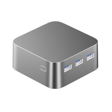 Imagem de Mini PC Intel N100, mini computadoras con Windows 11 Pro, PC pequeño compatible con WiFi 5/BT 4.2/4K @60Hz salida de visualización triple