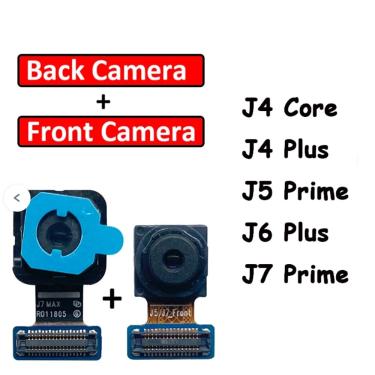 Imagem de Câmera frontal e traseira para samsung j4 core j5 j7 prime pro j6 plus  módulo de câmera frontal e