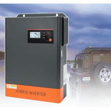 Imagem de Inversor Solar Híbrido 5500w, Inversor Híbrido Fora Da Rede 220v 48v Máquina All-in-One, Com Display Lcd, Controlador Solar Mppt Embutido, Saída Máxima Pv 500v*-1
