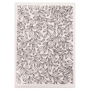 Imagem de Welcome to Joyful Home, 1 peça, pasta de gravação de fundo com folhas para fazer cartões, floral, faça você mesmo, álbum de recortes, plástico, álbum de fotos, cartão, papel, artesanato, decoração,