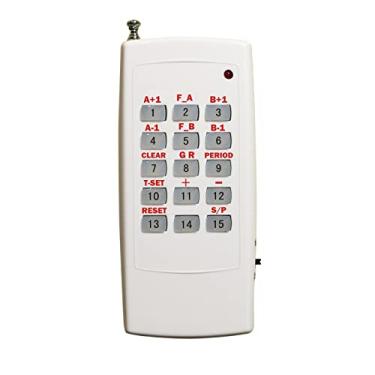 Imagem de YZ Placar eletrônico grande de basquete com buzzer, placar digital profissional montado na parede com controle remoto, Score Keeper para uso interno (remoto)