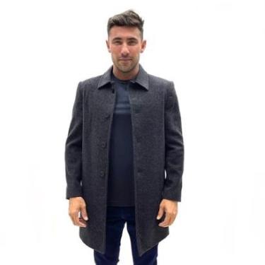 Imagem de CASACO MONTE-CARLO SOBRETUDO 90% LÃ MASCULINO-Masculino