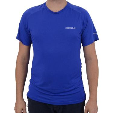 Imagem de Camiseta Masculina Speedo MC Porus Disco Azul -  071779-Masculino