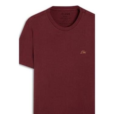 Imagem de T-Shirt Ellus Aquarela Classic  Dark wine M-Masculino