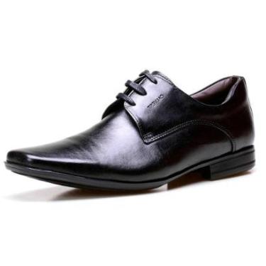 Imagem de Sapato Masculino Social de Amarrar em Couro Calvest Classico NS 2 Sentra-Masculino